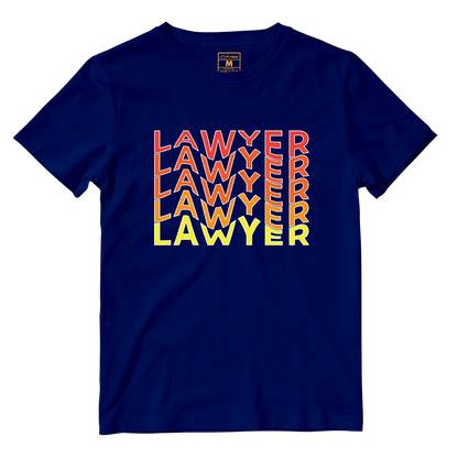 Cotton Shirt: Lawyer Wave