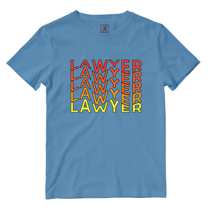 Cotton Shirt: Lawyer Wave