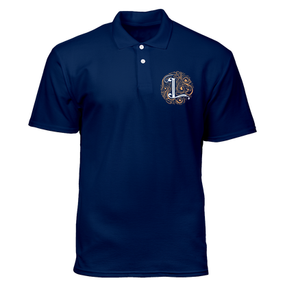 Cotton Polo Shirt: Lawyer (Royal Letter L) Pocket