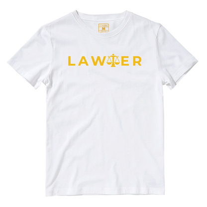 Cotton Shirt: Lawyer Yellow