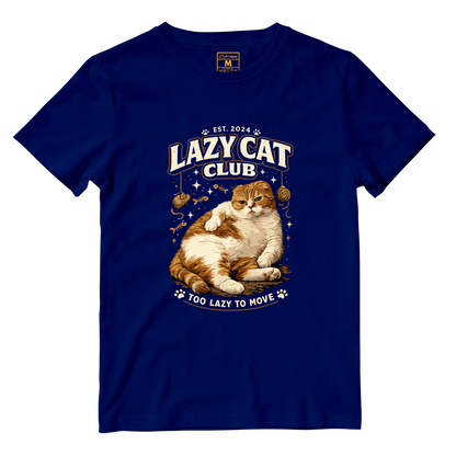 Cotton Shirt: Lazy Cat