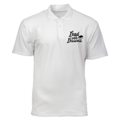 Cotton Polo Shirt: Lead with Lessons Pocket