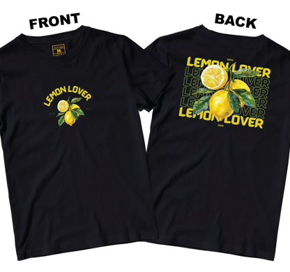 Cotton Shirt: Lemon Lover (Front and Back)