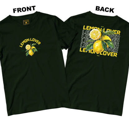Cotton Shirt: Lemon Lover (Front and Back)