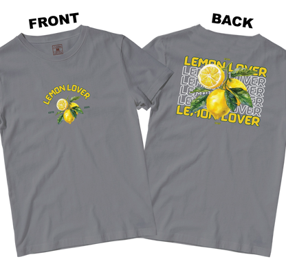 Cotton Shirt: Lemon Lover (Front and Back)