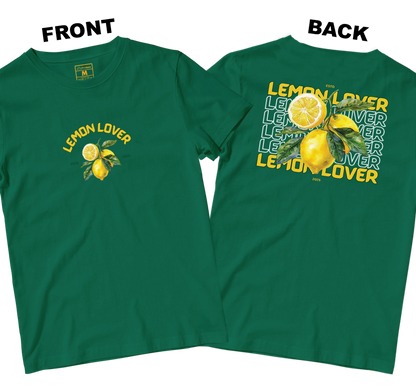Cotton Shirt: Lemon Lover (Front and Back)