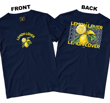 Cotton Shirt: Lemon Lover (Front and Back)