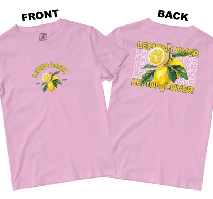 Cotton Shirt: Lemon Lover (Front and Back)