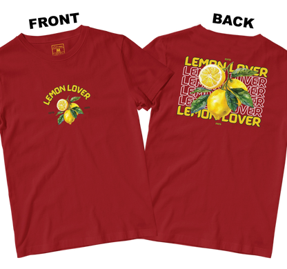 Cotton Shirt: Lemon Lover (Front and Back)