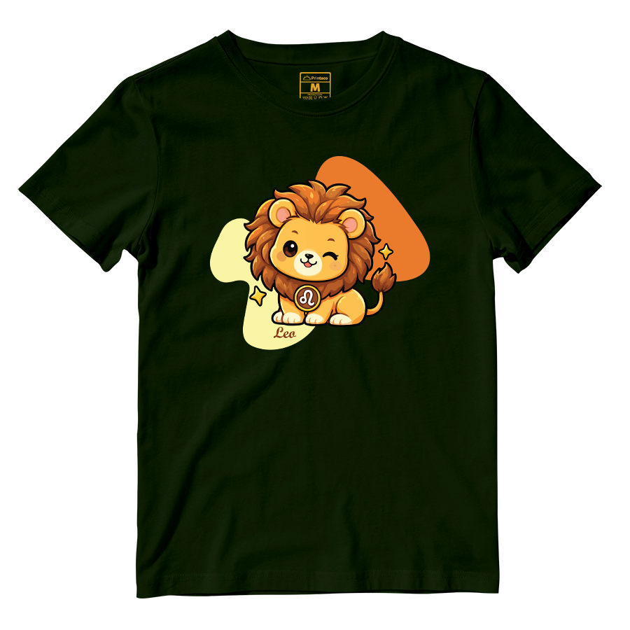 Cotton Shirt: Leo Cartoon