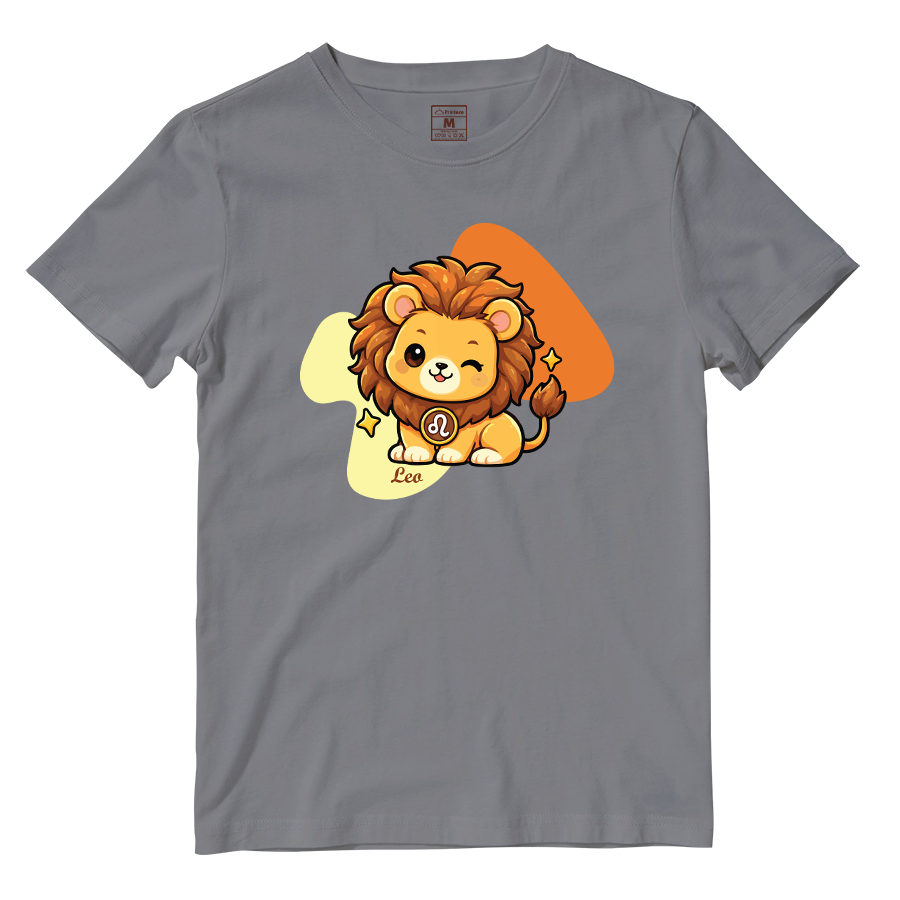 Cotton Shirt: Leo Cartoon