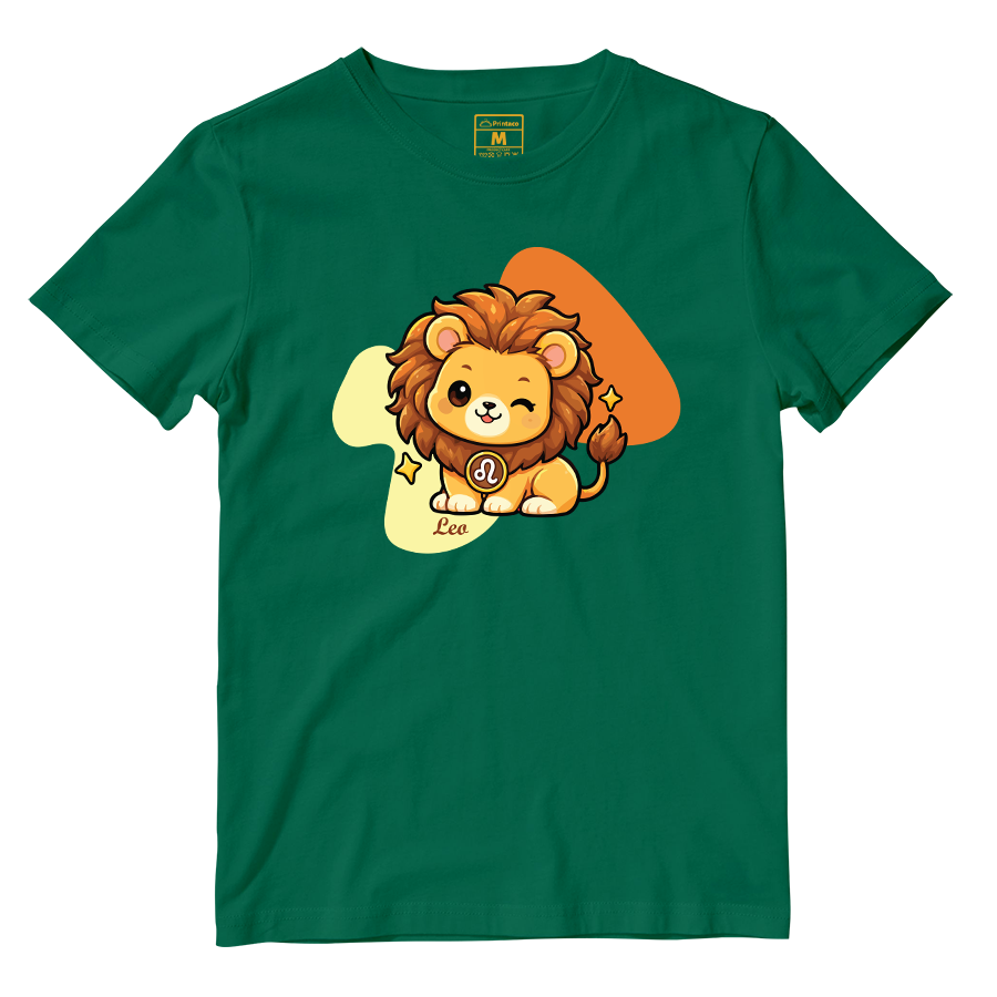 Cotton Shirt: Leo Cartoon