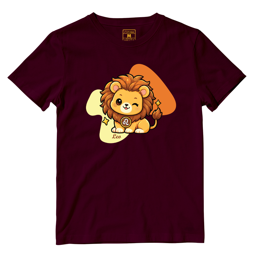 Cotton Shirt: Leo Cartoon