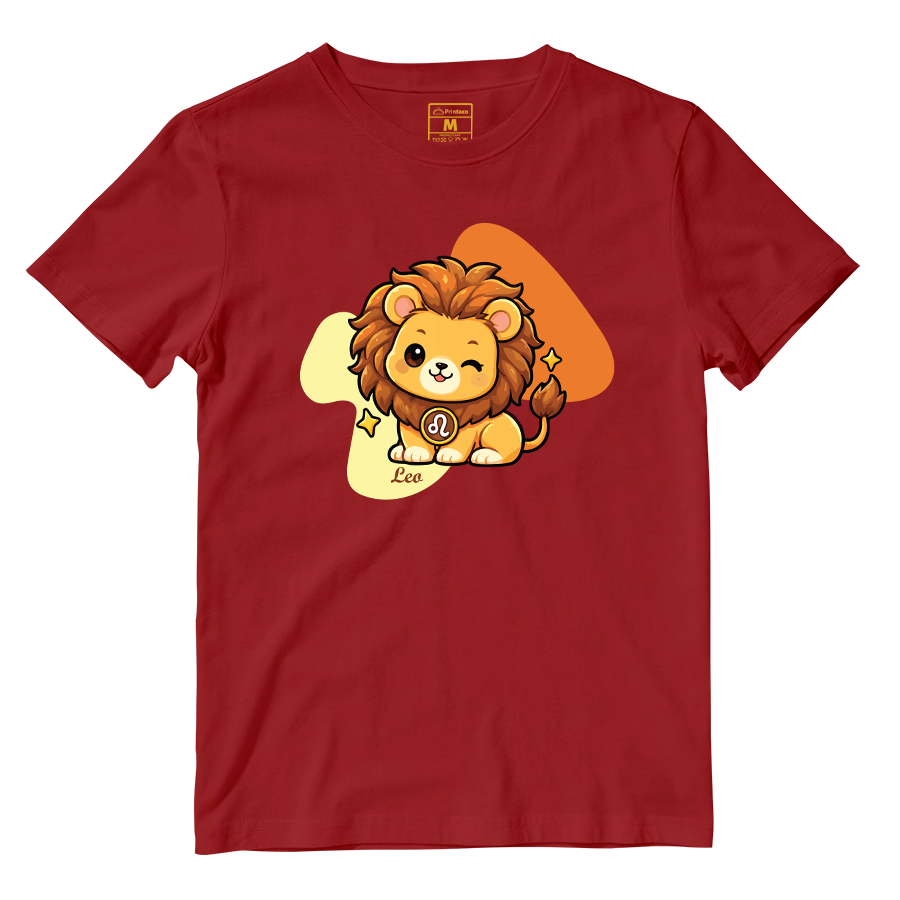 Cotton Shirt: Leo Cartoon