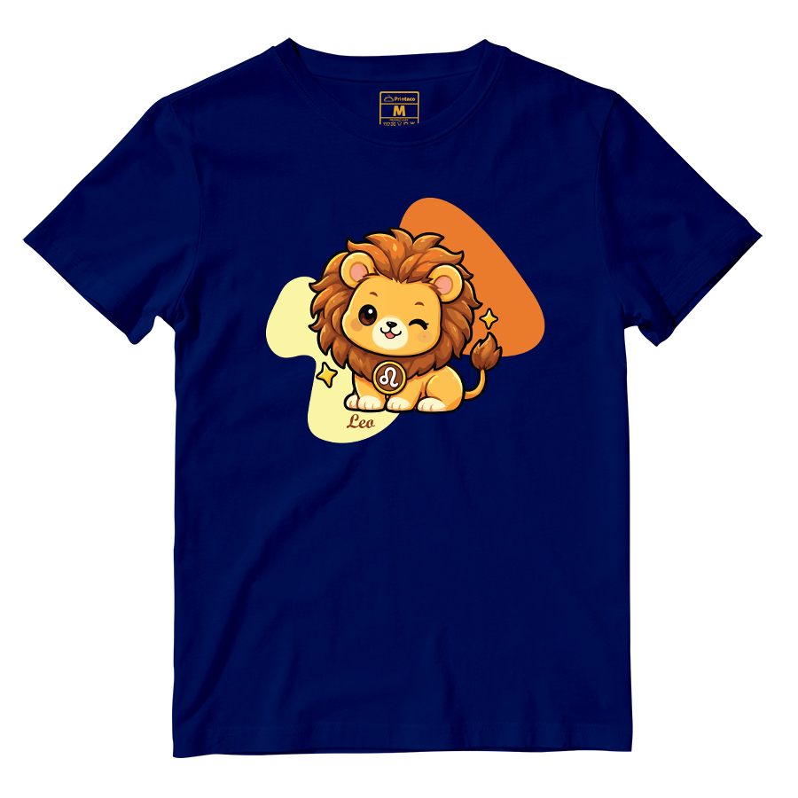 Cotton Shirt: Leo Cartoon