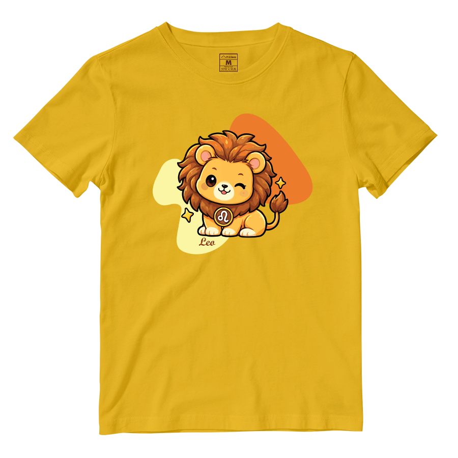 Cotton Shirt: Leo Cartoon
