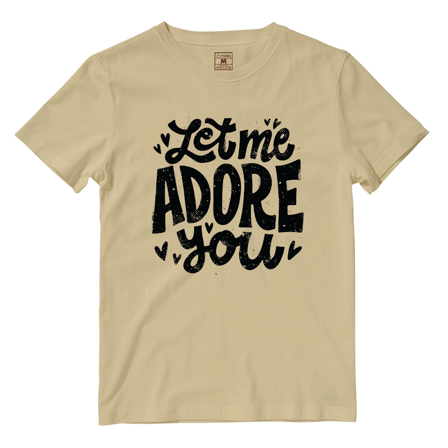 Cotton Shirt: Let Me Adore You