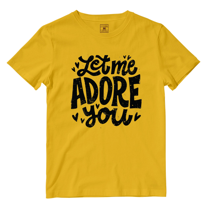 Cotton Shirt: Let Me Adore You