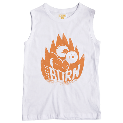 Sleeveless Drifit Shirt: Let it Burn