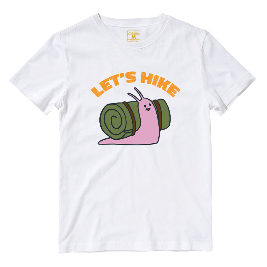 Cotton Shirt: Let's Hike