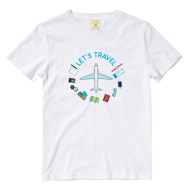 Cotton Shirt: Let's Travel