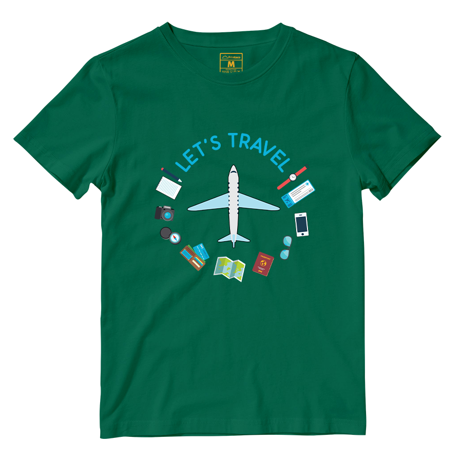 Cotton Shirt: Let's Travel
