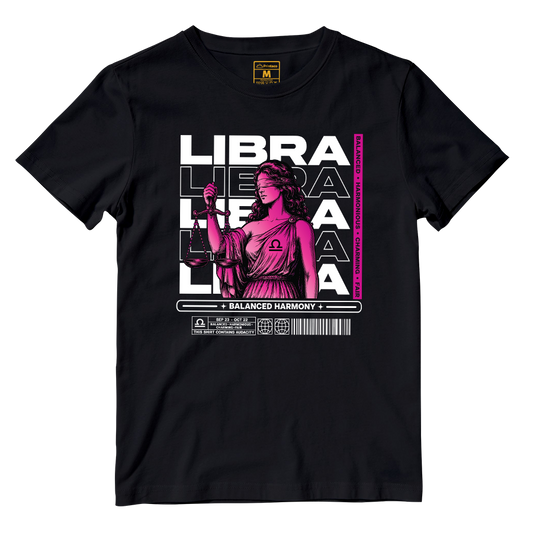 Cotton Shirt: Libra Balance Harmony