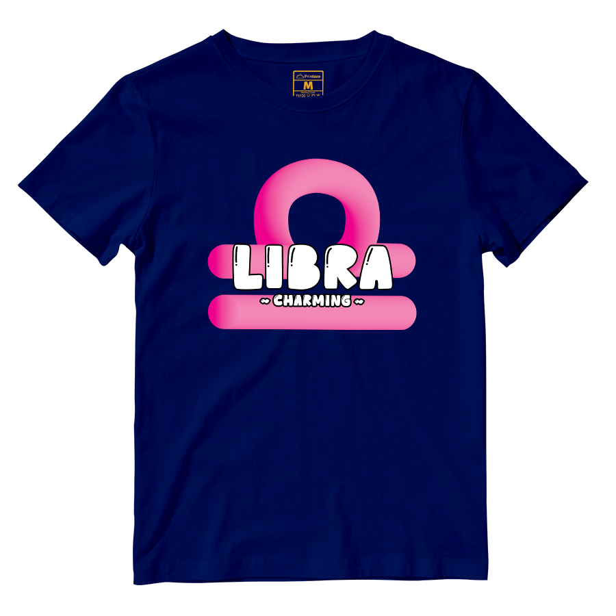Cotton Shirt: Libra Bubble