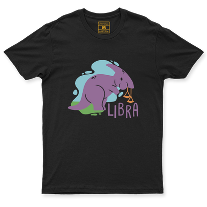 C.Spandex Shirt: Libra Dinosaur