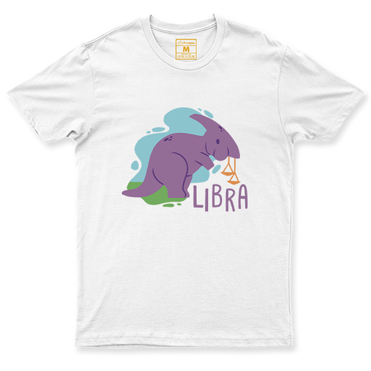 C.Spandex Shirt: Libra Dinosaur