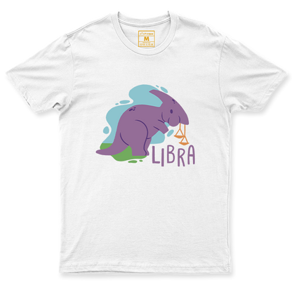 C.Spandex Shirt: Libra Dinosaur