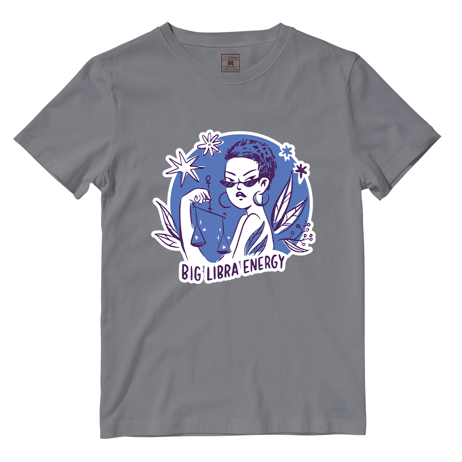 Cotton Shirt: Libra Lady
