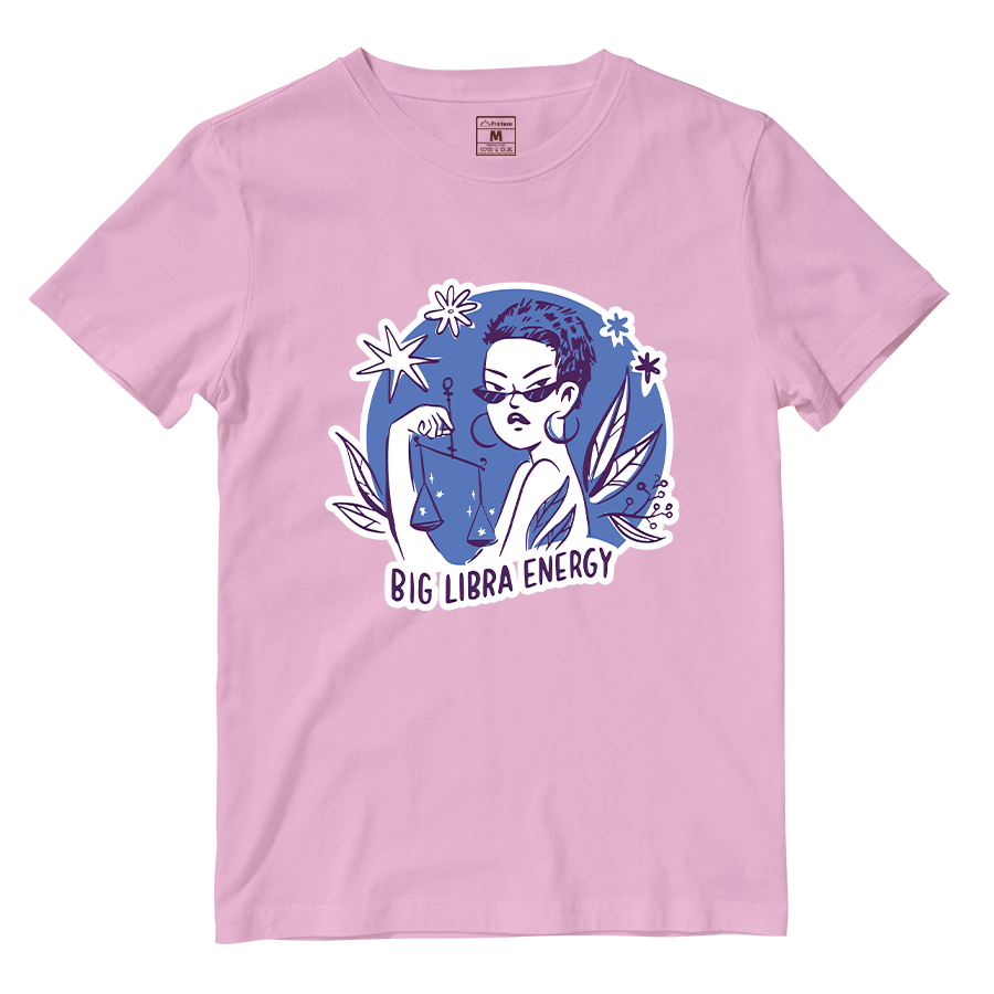 Cotton Shirt: Libra Lady