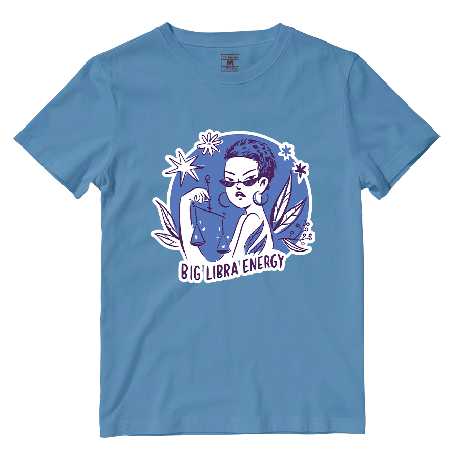 Cotton Shirt: Libra Lady