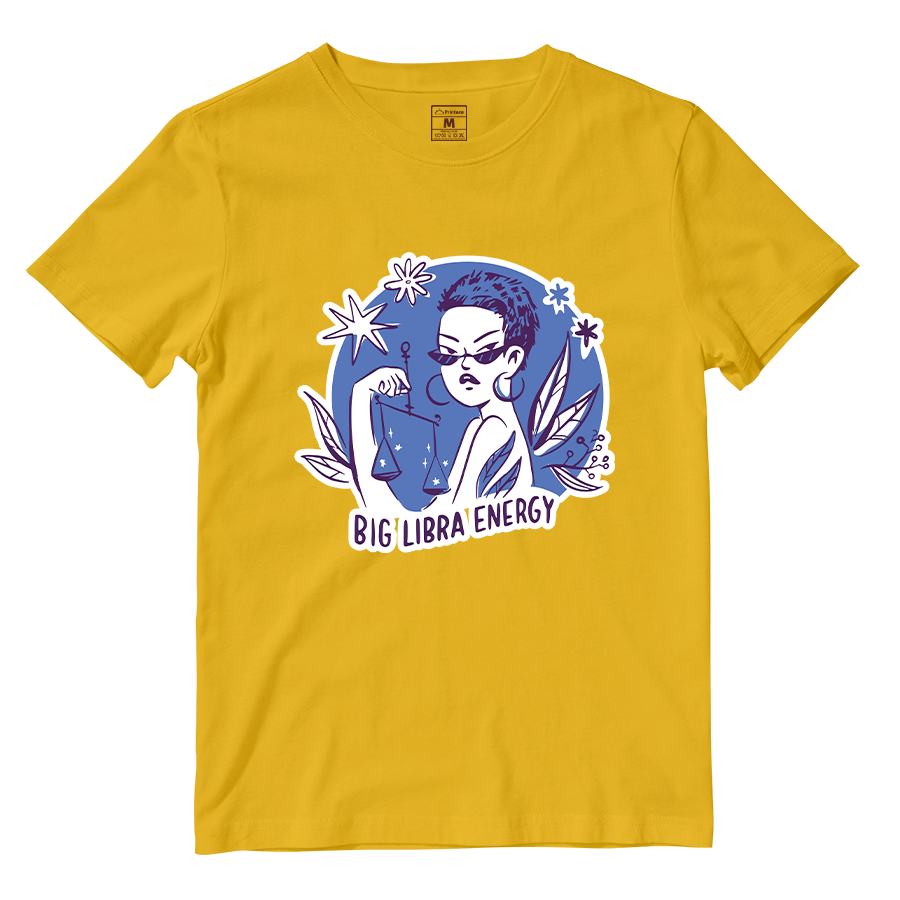 Cotton Shirt: Libra Lady
