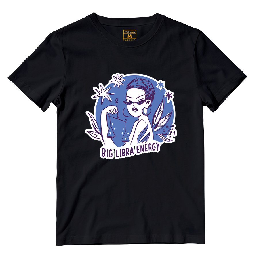Cotton Shirt: Libra Lady