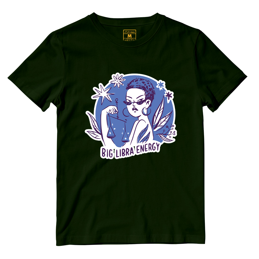 Cotton Shirt: Libra Lady