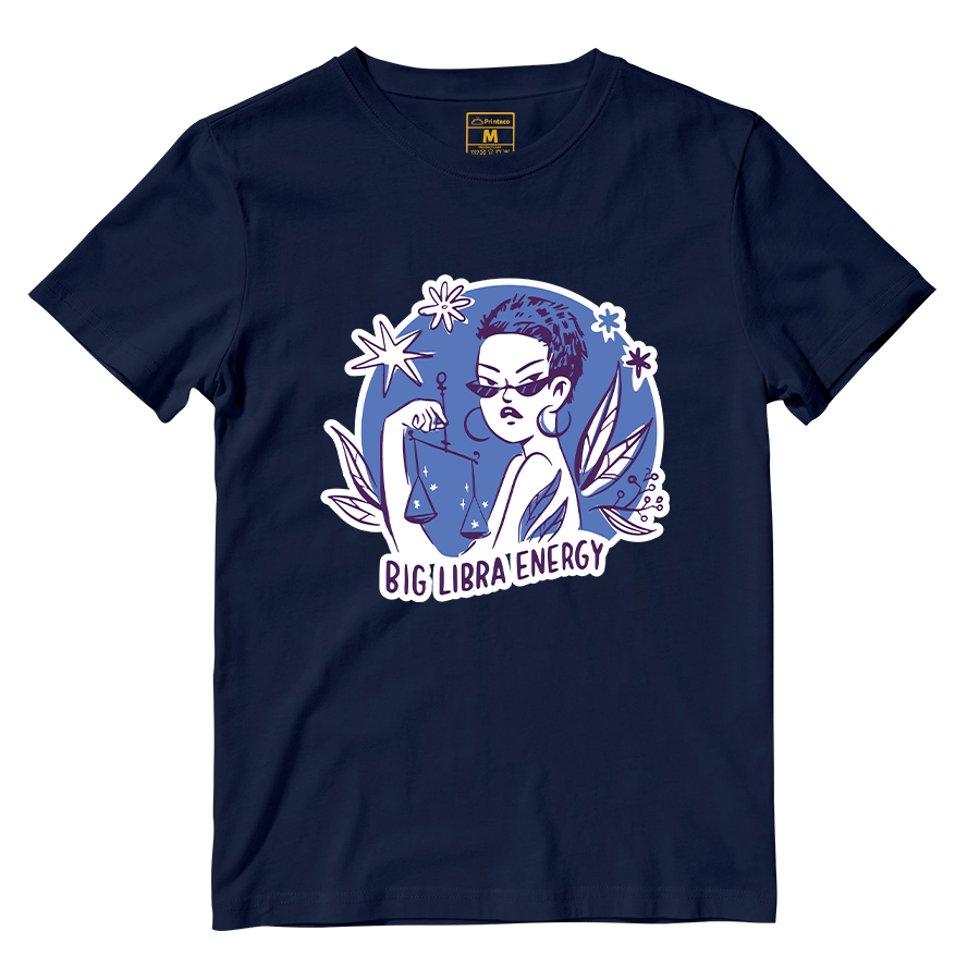 Cotton Shirt: Libra Lady