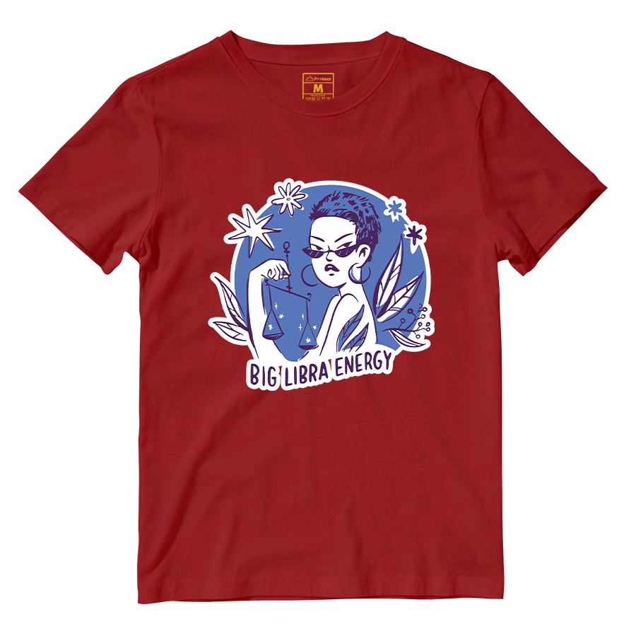Cotton Shirt: Libra Lady