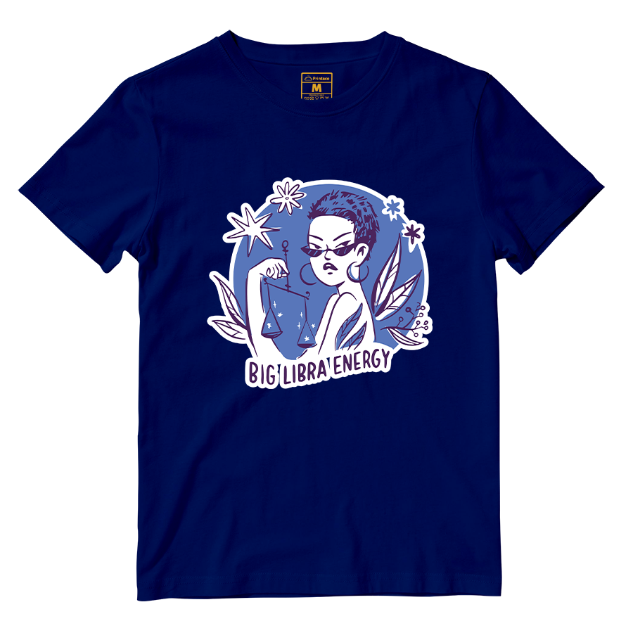 Cotton Shirt: Libra Lady