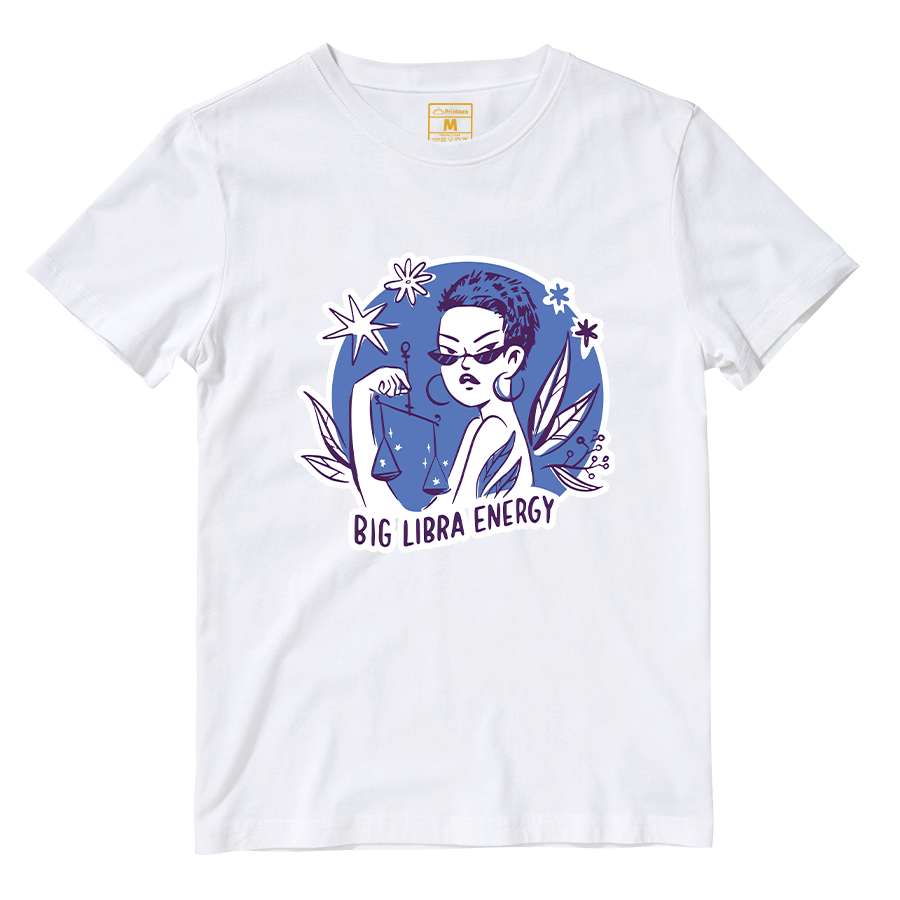 Cotton Shirt: Libra Lady