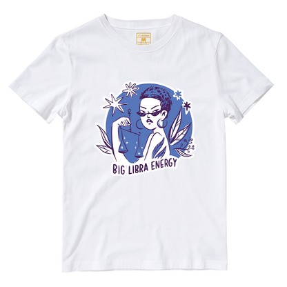 Cotton Shirt: Libra Lady
