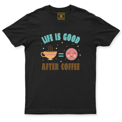 C.Spandex Shirt: Life Good After Coffee