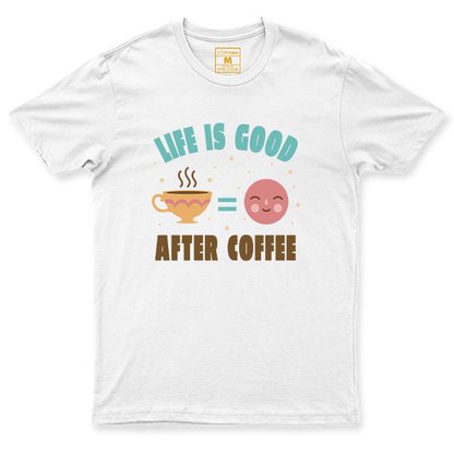 C.Spandex Shirt: Life Good After Coffee