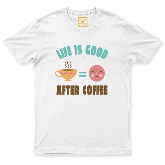 C.Spandex Shirt: Life Good After Coffee