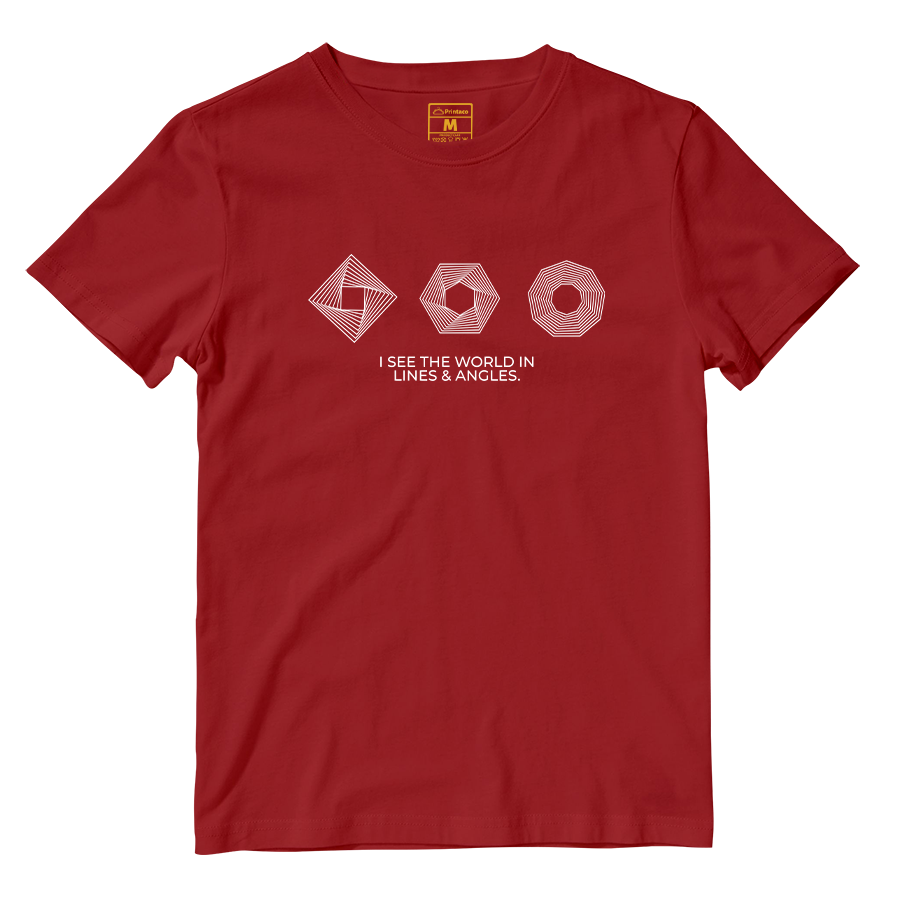 Cotton Shirt: Lines and Angles