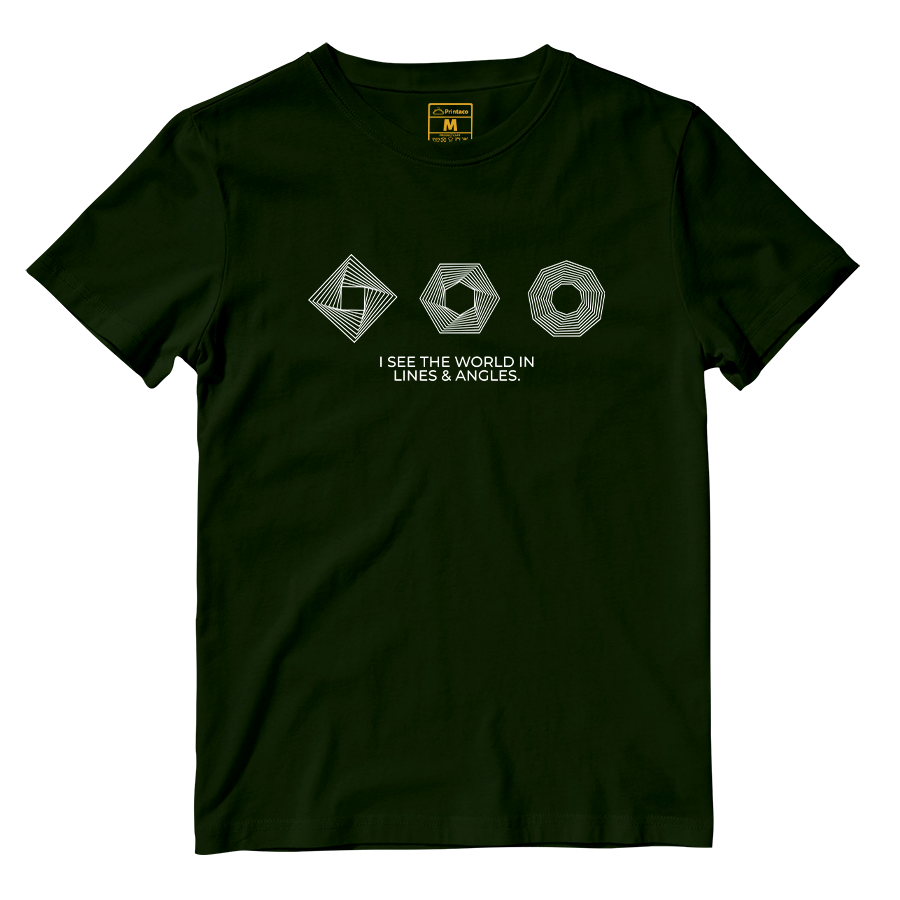 Cotton Shirt: Lines and Angles