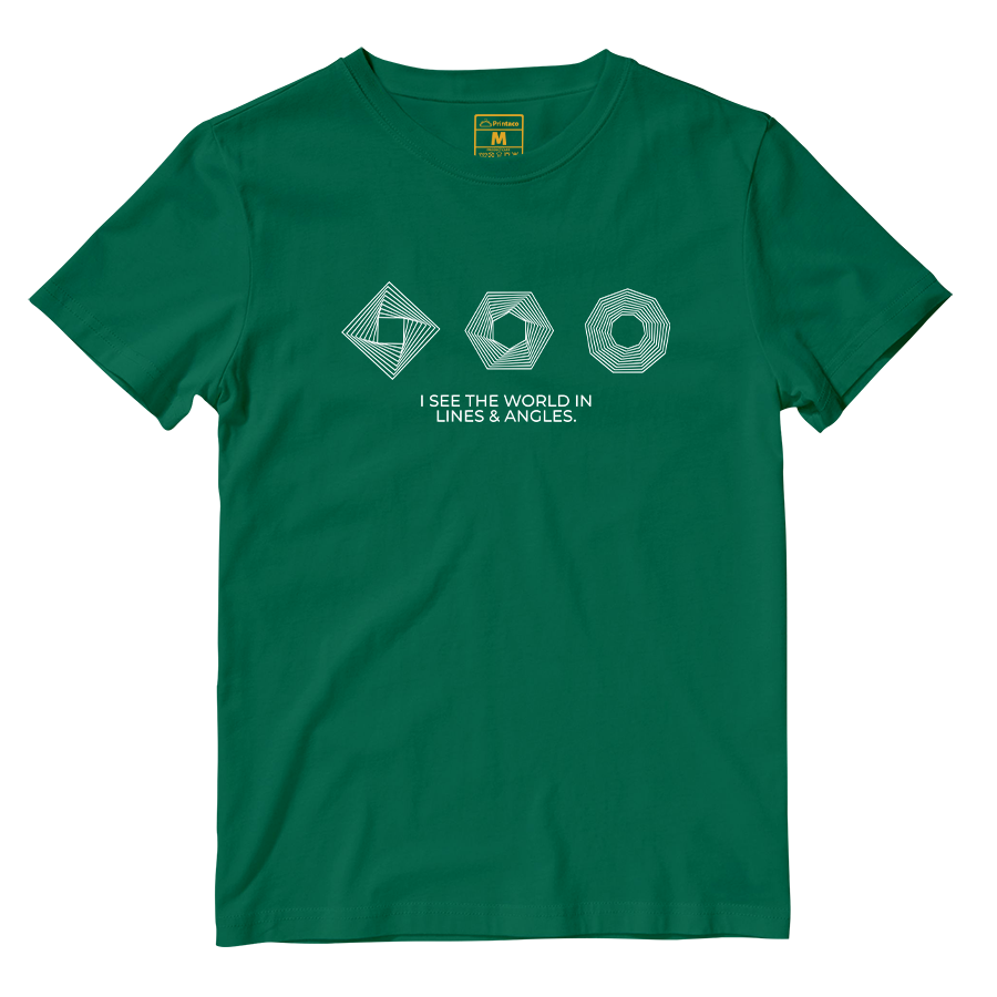 Cotton Shirt: Lines and Angles