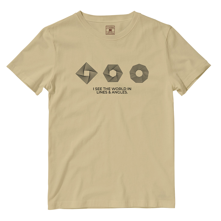 Cotton Shirt: Lines and Angles