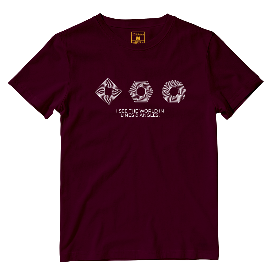 Cotton Shirt: Lines and Angles